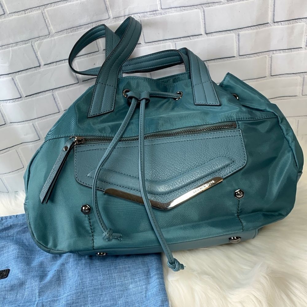 S.E.F. New York Harper Nylon/Leather Bag